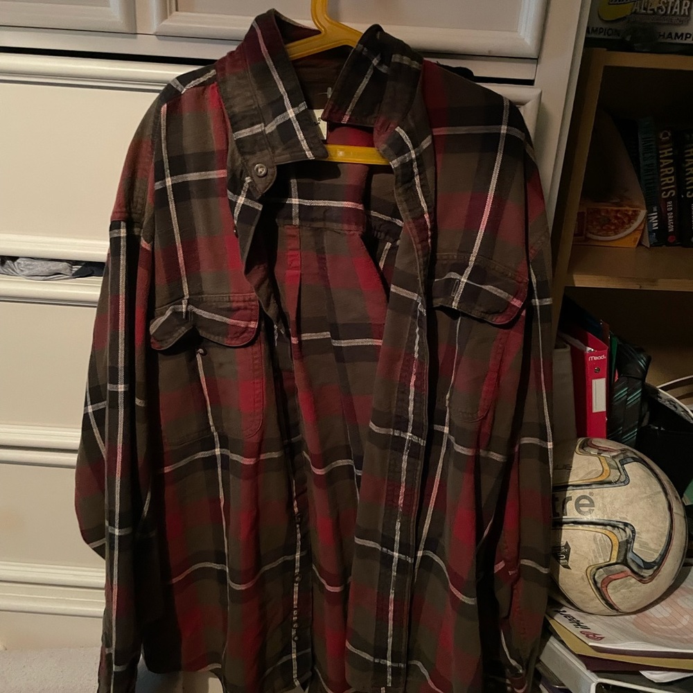 Plaid Button-Down